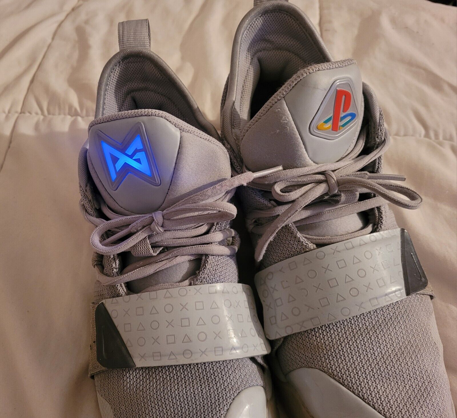 Playstation Grey Paul PG Basketball Shoes Men&#039;s Size 9.5 | eBay