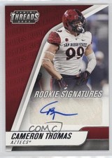 2022 Chronicles Draft Picks Threads Rookie Signatures Cameron Thomas Auto 10ek