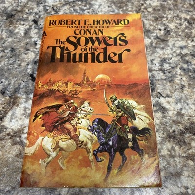 The Sowers of the Thunder Robert E. Howard Conan PB 1st Ace (1979) Vtg Rare