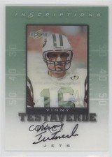1999 Score Supplemental Inscriptions Vinny Testaverde #VT-16 Auto nd3