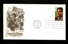 US FDC #3781 Artcraft 2003 Los Angeles CA Cesar Chavez
