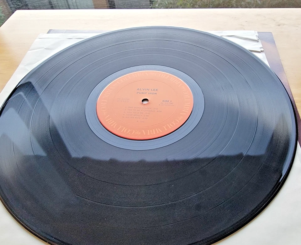 Alvin Lee - Pump Iron! Ten Years After (1975)  LP PC 33796 LP EX  Play Tested Foto 4 de 4