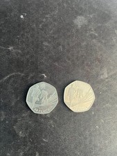 50p coin triathlon olympics 2011 - circulated