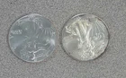 Lot of 2 American 1 oz. .999 Silver Eagles (017)