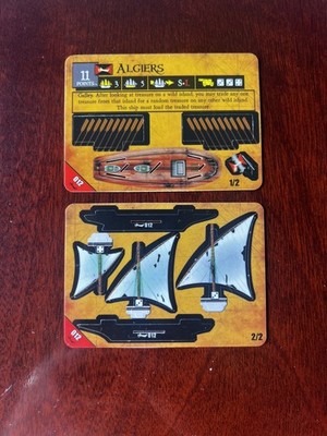 ALGIERS Barbary Coast Pirates Wizkids CSG Pocketmodel