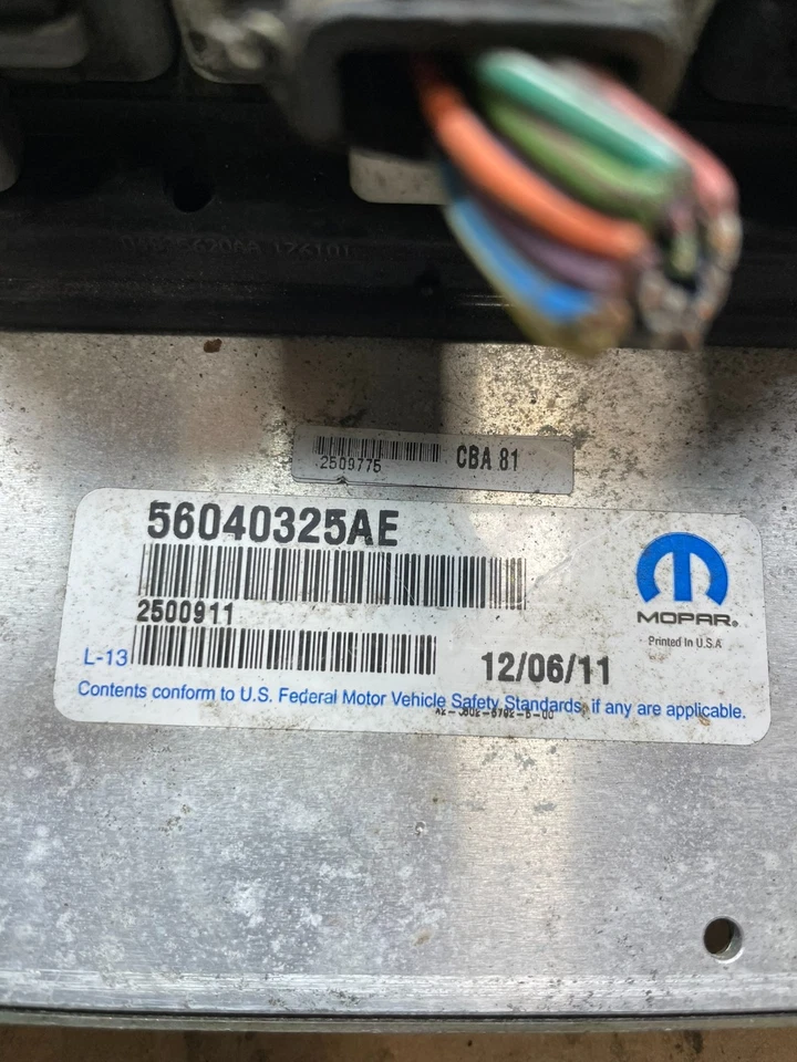 Dodge Van 2002 módulo informático motor ECM de 5,9 L 56040325AE R1993 Foto 4 de 4