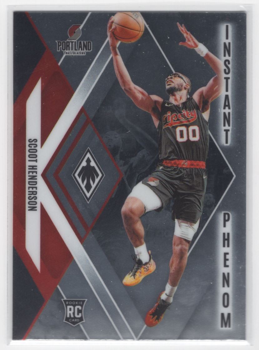 #10 Scoot Henderson 2023-24 Phoenix Instant Phenom RC Portland Trail Blazers