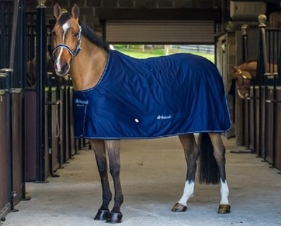 Bucas Shamrock Power Multifunktionsdecke navy silverGr.85-170cm UVP  129,00