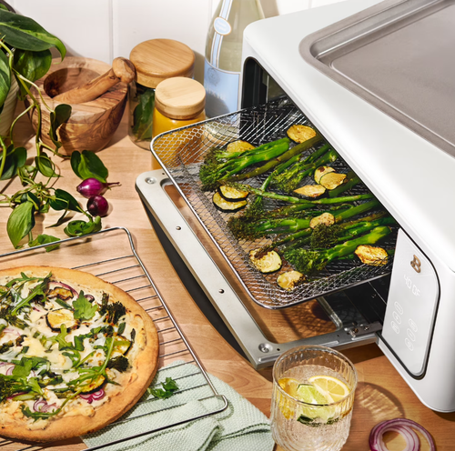 Drew Barrymore Beautiful 9-Slice Infrared Air Fryer Toaster Oven – 1800W, White  - Picture 9 of 14