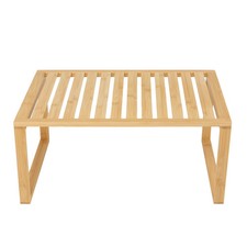 Stackable bambooshelfnatural bamboo color,eas...