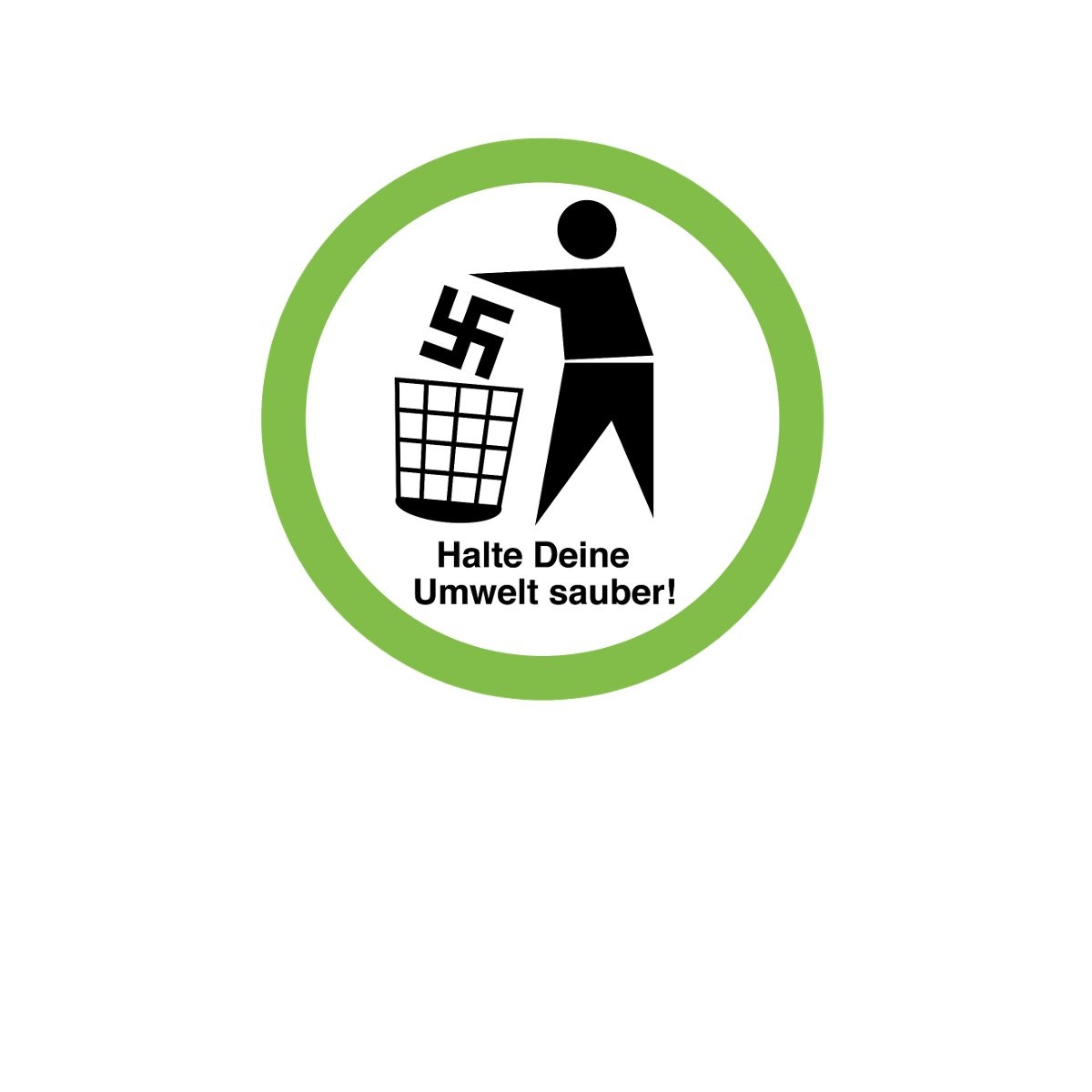 Halte Deine Umwelt Sauber - Aufnäher Produktbild-Vorschau 6
