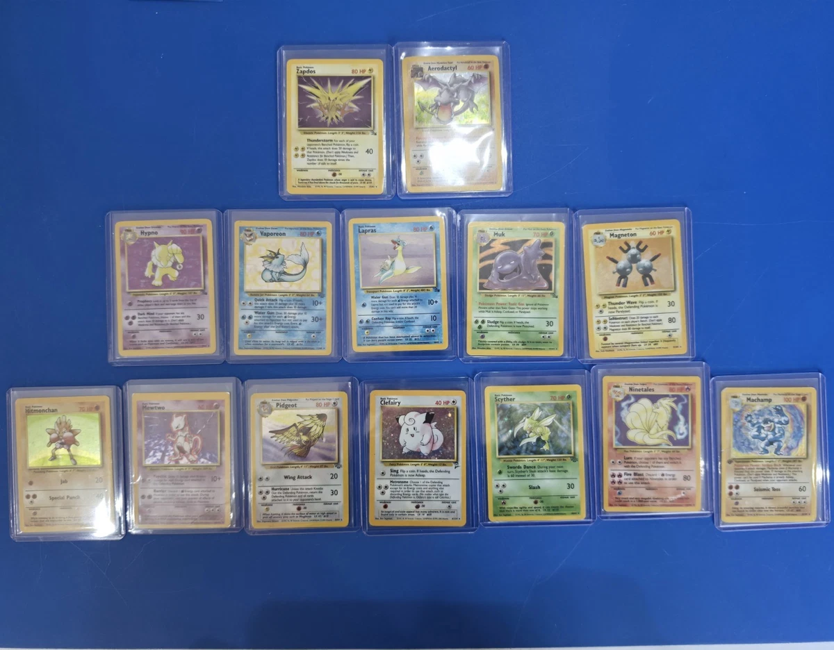 Mewtwo Pokémon TCG Base Set English Individual Collectable Card