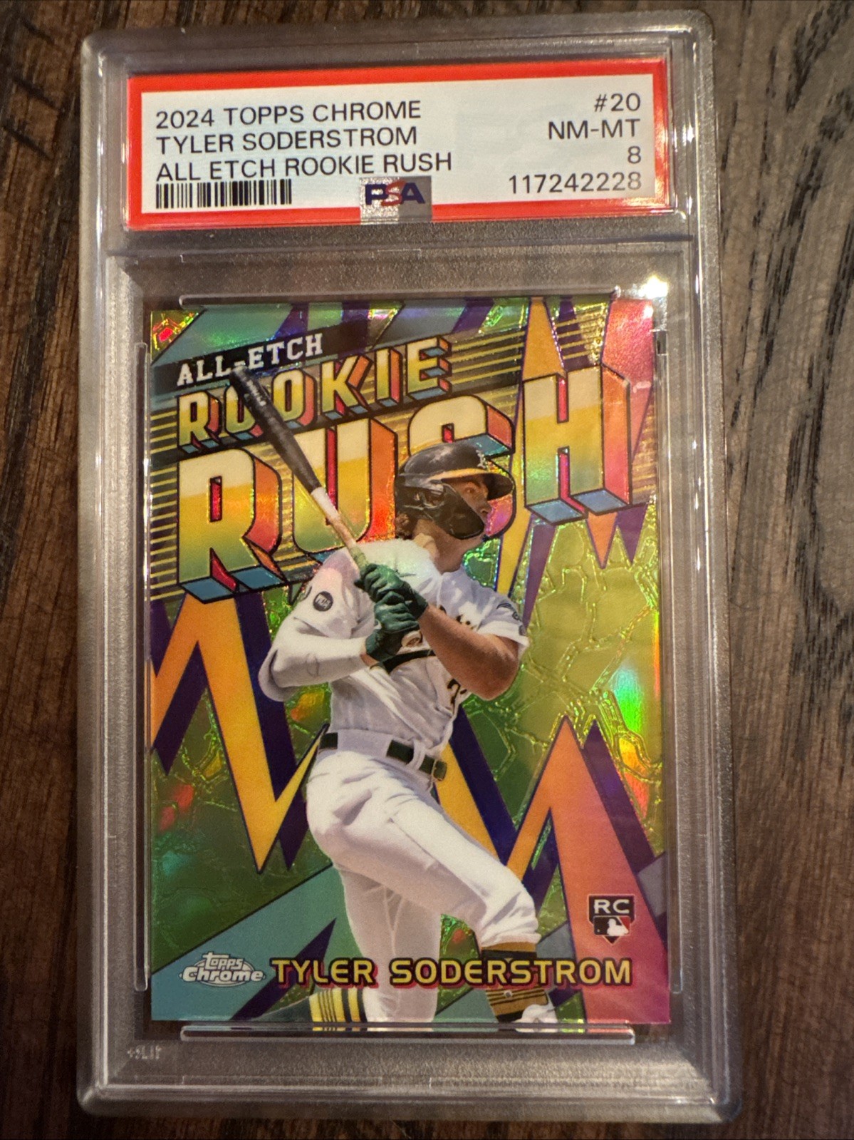 2024 Topps Chrome - All-Etch Rookie Rush Tyler Soderstrom #CERR-20 (RC)