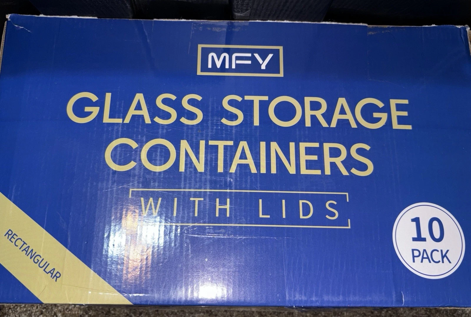 10PC Glass Storage Containers Piece with Lids
