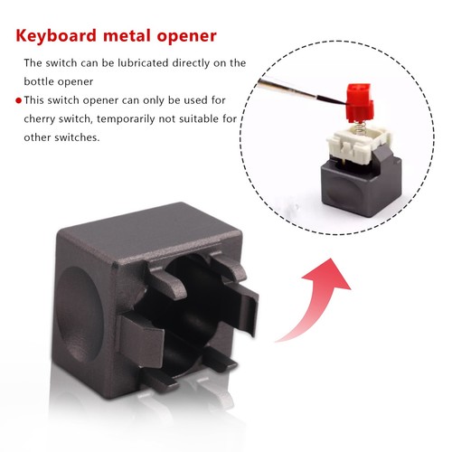 1X(Metall Schalter öFfner Schmier Set Mechanische Tastatur Tasten Kappen Al9196 - Photo 4/8