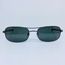 New Vintage Giorgio Armani Sunglasses GA 678 C. 1145 Satin Steel 58mm Made Italy