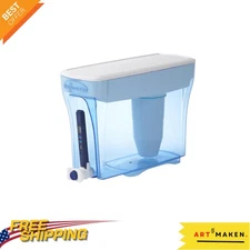 Advanced 23-Cup Ready-Pour Water Filter Dispenser with Change Filter Indicator