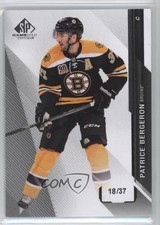 2014-15 SP Game Used 18/37 Patrice Bergeron #33 1o3