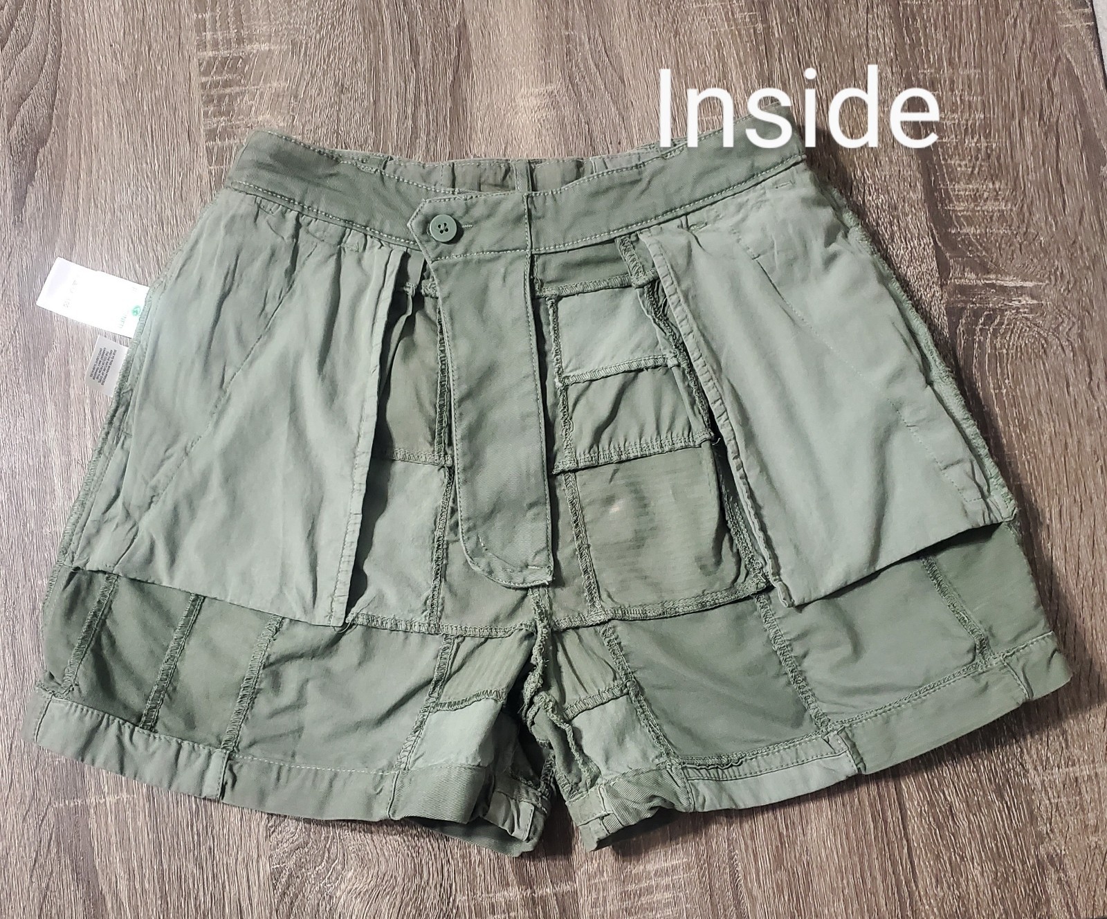 J.Crew Size 2, D-ring Patchwork Short Cuffed Pre-… - image 18