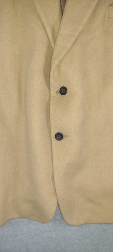 Blazer Paul Fredrick uomo 54R marrone cammello capelli tacca risvolto doppia ventilazione blazer - Foto 2 di 13
