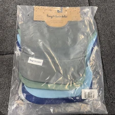 Tiny Twinkle Mess-Proof Easy Bibs 5-Pack, Waterproof