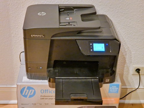 HP Officejet Pro 8715 All-in-One Drucker, Fax, Scan, Copy INKL Reserve
