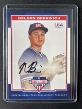 2017 Panini USA Stars & Stripes Nelson Berkwich Black Autograph #14/25!!!