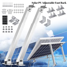 Adjustable 15 -30  Solar Panel Tilt Mount Brackets Kit Aluminum Mounting Set US