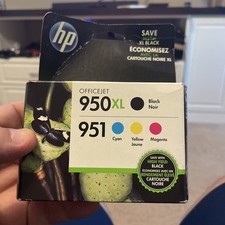 HP 950XL/951 Black/Color Genuine Ink Cartridges Expired 4/2017