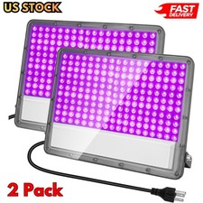 300W LED Black Lights Flood Lights Waterproof for Neon Glow Party, Halloween