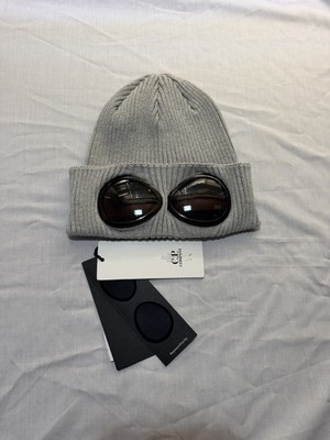 C.P. Company Goggle Detailed Turn-Up Hem Beanie