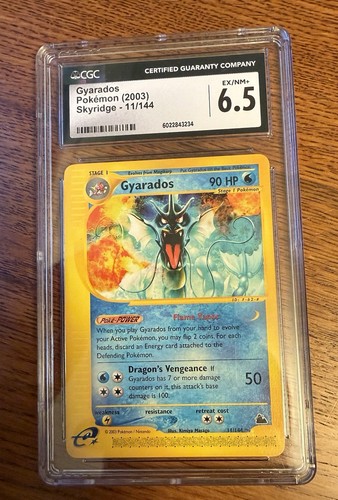 Gyarados graded CGC 6.5 for sale on eBay