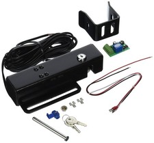 Automatic Gate Lock FM143 for Mighty Mule Automatic Gate Openers , Black