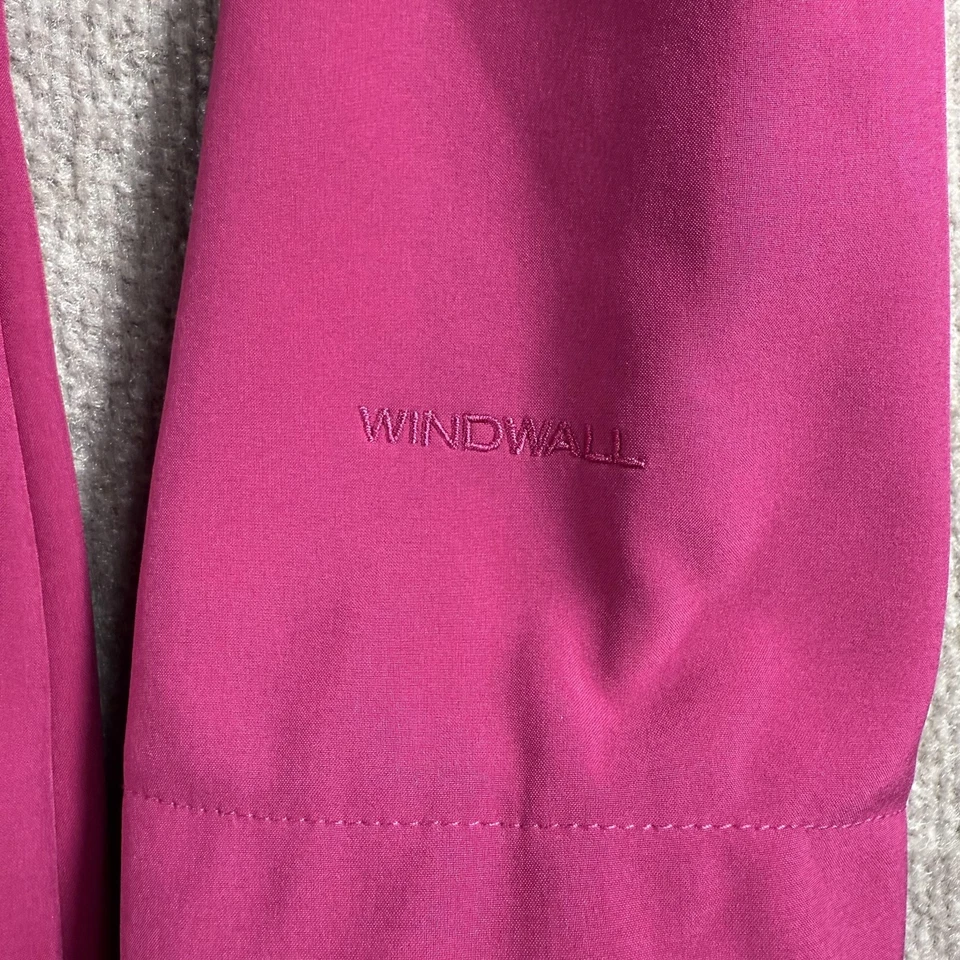Chaqueta para mujer The North Face XL rosa WindWall Softshell forrada de vellón cremallera completa Foto 2 de 4