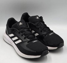 adidas Runfalcon 2.0 K FY9495 Youth Size 7 Black White Running Shoes