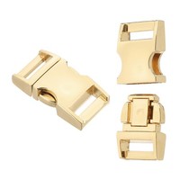 "2 StüCk 9/16\\\" Schnellverschluss FüR MetallbüGel, Goldene Clips"