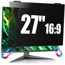 Magnetic Computer Privacy Screen Filter 27 Inch for Frameless Monitor Thin
