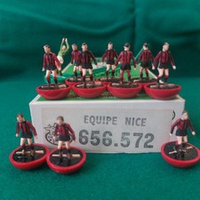 MINT Subbuteo Team HW 76 NICE base ROSSONERA!  ORIGINAL REF  DELACOSTE 100%