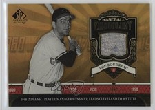 2006 SP Legendary Cuts Baseball Chronology Materials Lou Boudreau HOF 05k6