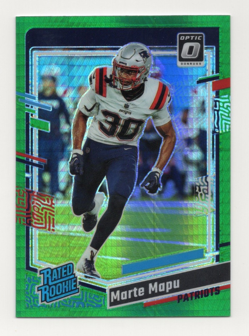 Marte Mapu Panini Donruss Optic #275 Green Hyper