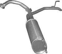 Polmo EndschalldäMpfer Hinten (09.38) FüR Honda Civic Viii | Auspufftopf