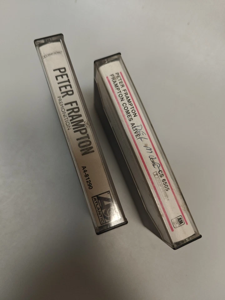 2 Peter Frampton Cassette Tapes Both Tested Comes Alive! & Premonition Best Deal - Image 4 of 4