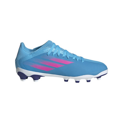 Adidas X SPEEDFLOW.3 MG J Sky Rush/Team Shock Pink/White Kinder Fussballschuhe