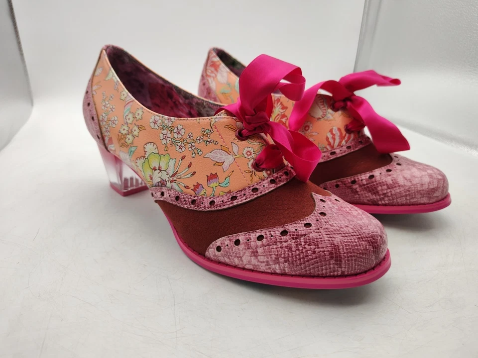 Irregular Choice-Corporate Beauty-Pink/Pastels Shoes-Women's Size EU 42/US 10.5 - Image 2 of 4
