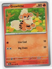 Growlithe DRI 027/182 Common Non Holo Pokemon TCG