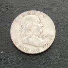 1957-P 50C Ben Franklin Half Dollar
