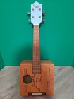 Handmade Cigar Box Guitar 4 String 21 Inch Caribbean Rounds Cigar Box 