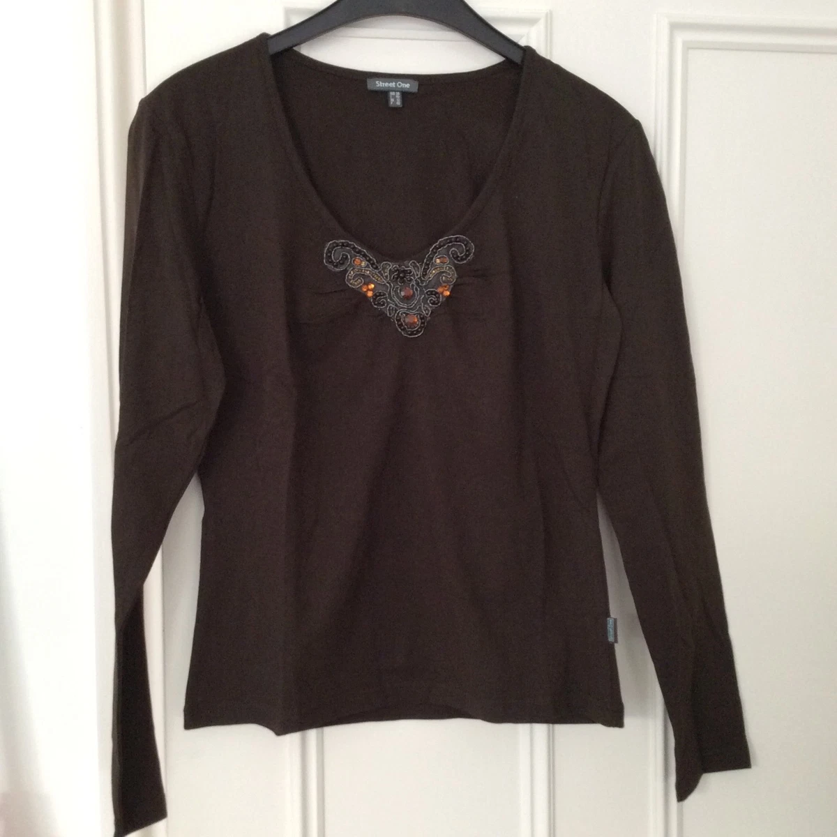 Street One Maglietta Basic a Maniche Corte Donna
