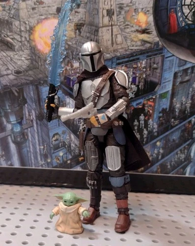 Star Wars Vintage Collection Mandalorian Imperial Base VC 312A Custom (Loose)