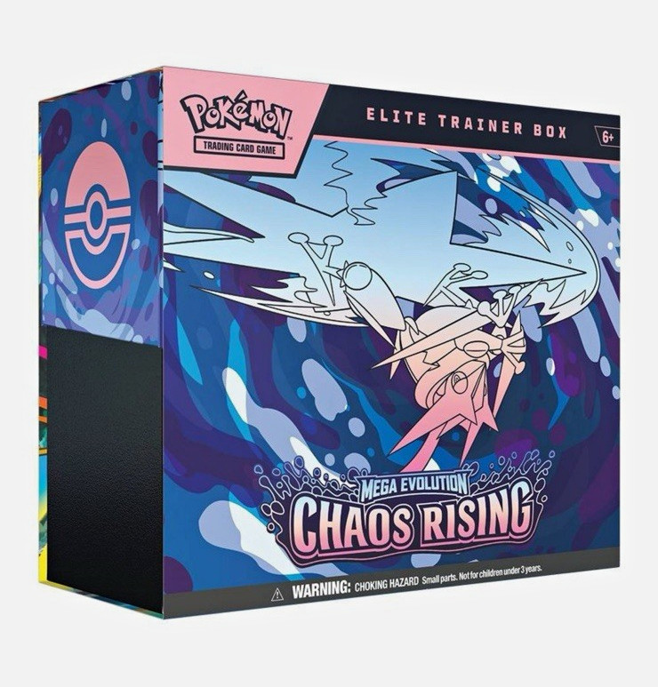 Pokémon Mega Evolution Chaos Rising Elite Trainer Box English 2024 Gardevoir